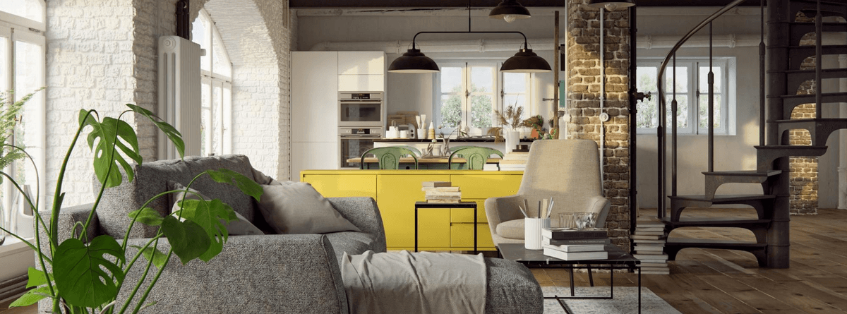 Industrial interior design: inspiration & tips | Metrovacesa