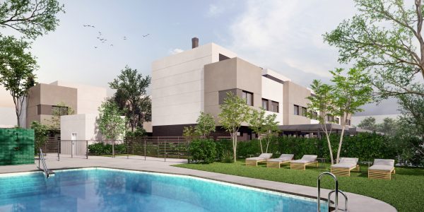 Metrovacesa estrena una nueva promoción de viviendas unifamiliares en Sevilla, Villas del Tíber
