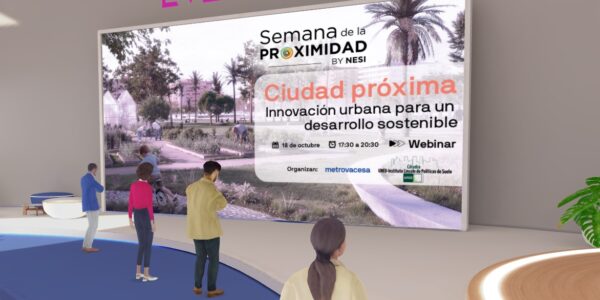 WEBINAR CIUDAD PRÓXIMA: innovación urbana para el desarrollo sostenible