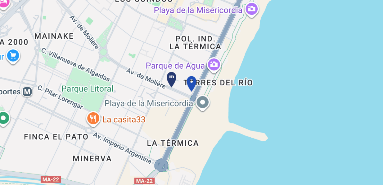 Ubicación Malaga Towers