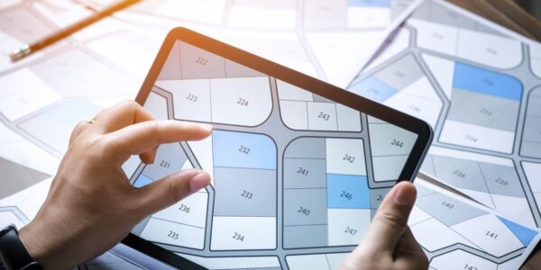 What is a cadastral map?